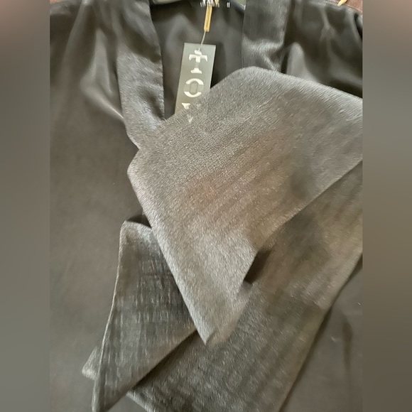 unique TOV sheer puffy sleeves blouse new sz 10 - Picture 4 of 4